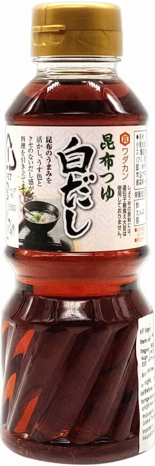 Wadakan Konbu Tsuyu Shiro Dashi Soup Stock 300ML