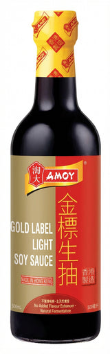 Amoy Gold Label Light Soy Sauce 500ML
