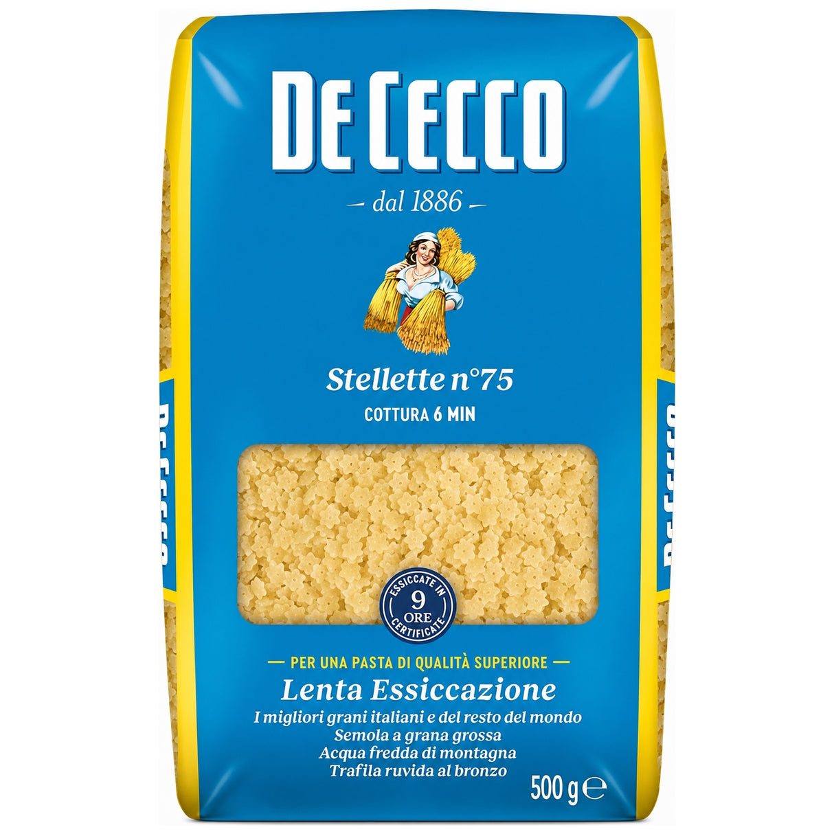 De Cecco Stellette Pasta N75 500G