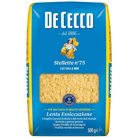 De Cecco Stellette Pasta N75 500G