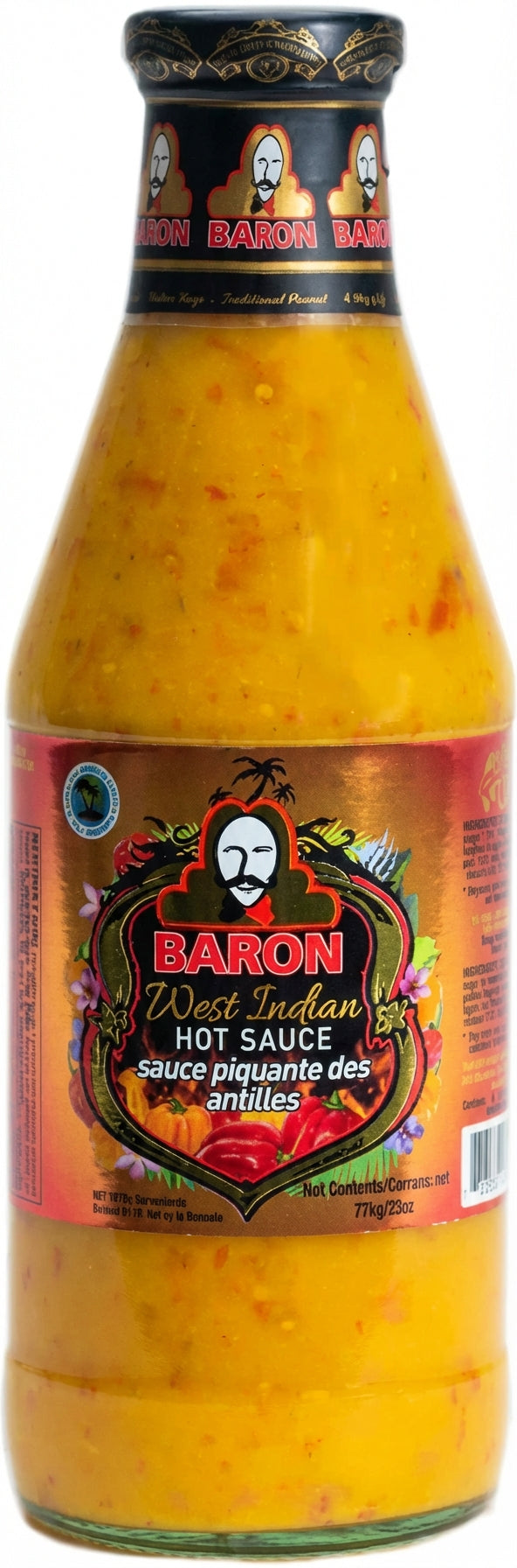 Baron West Indian Hot Sauce 794G