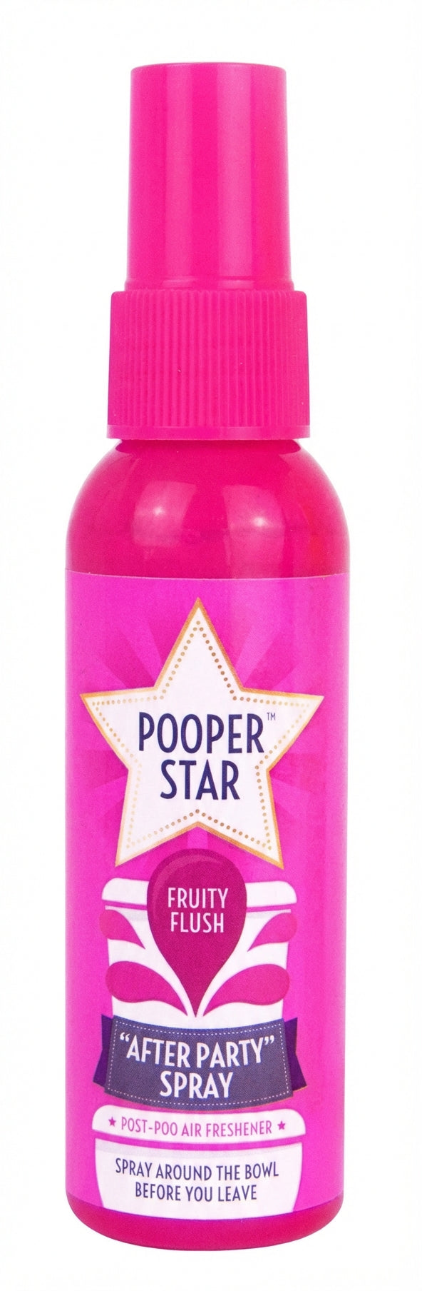 Toilet Air Freshener Fruity Flush Fragrance 60ML