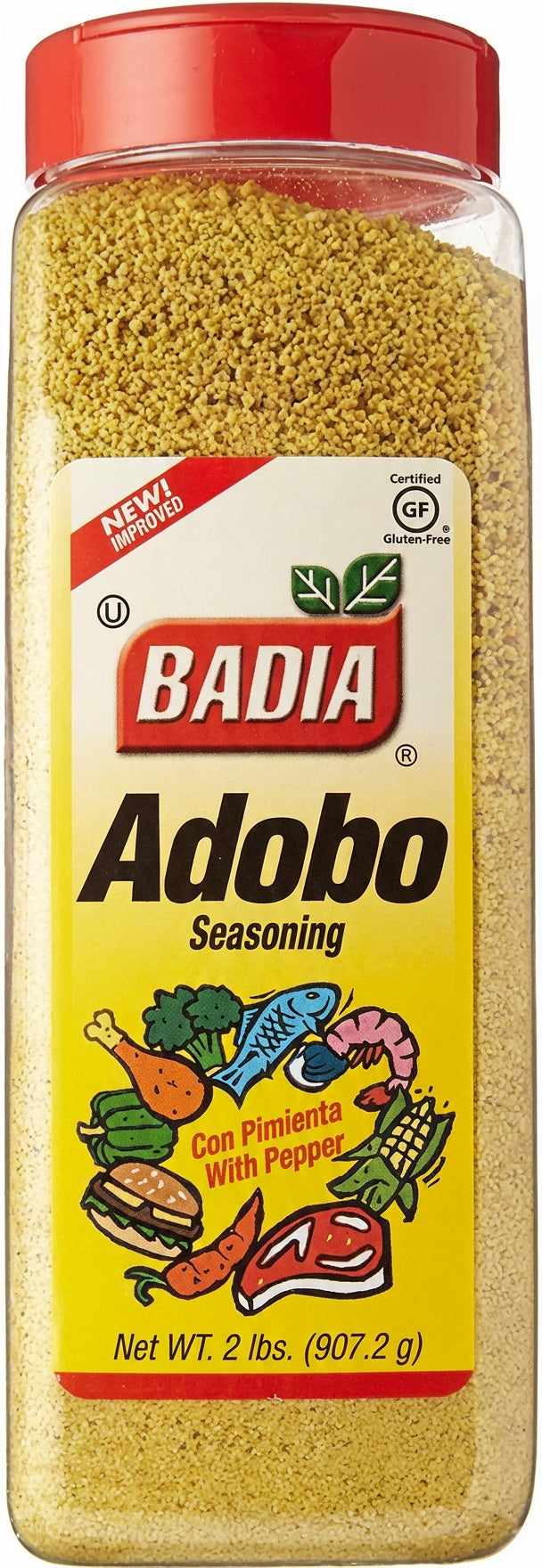 Badia Adobo With Pepper 907.2G (2lbs)