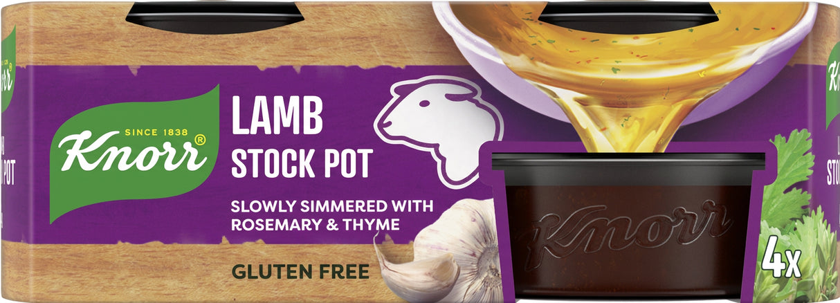 Knorr Lamb Stock Pot 4pack (112G)