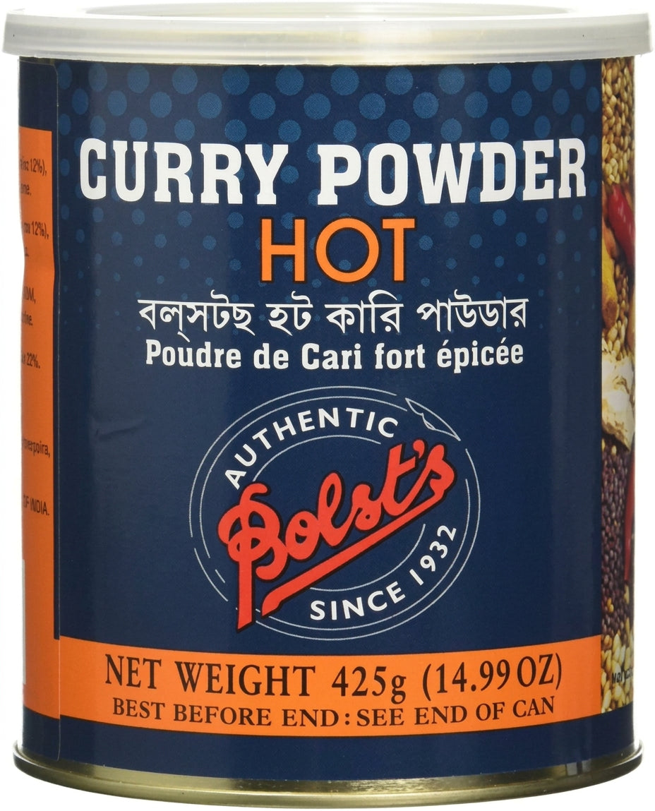Bolsts Hot Curry Tin 425G