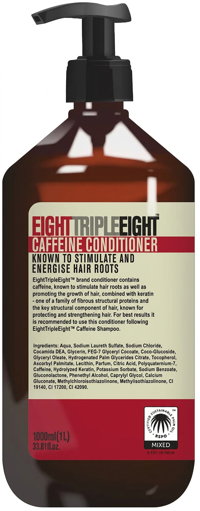 Eight Triple Eight Conditioner Caffeine 1L
