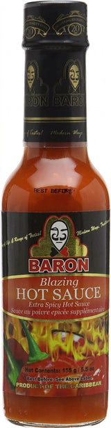 Baron Blazing Hot Sauce 144ML
