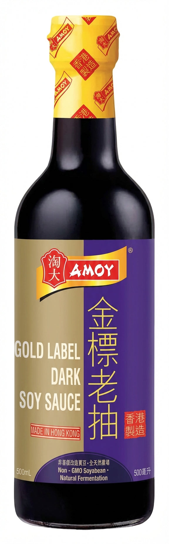Amoy Gold Label Dark Soy Sauce 500ML