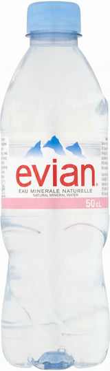 Evian Natural Mineral Water 500ML