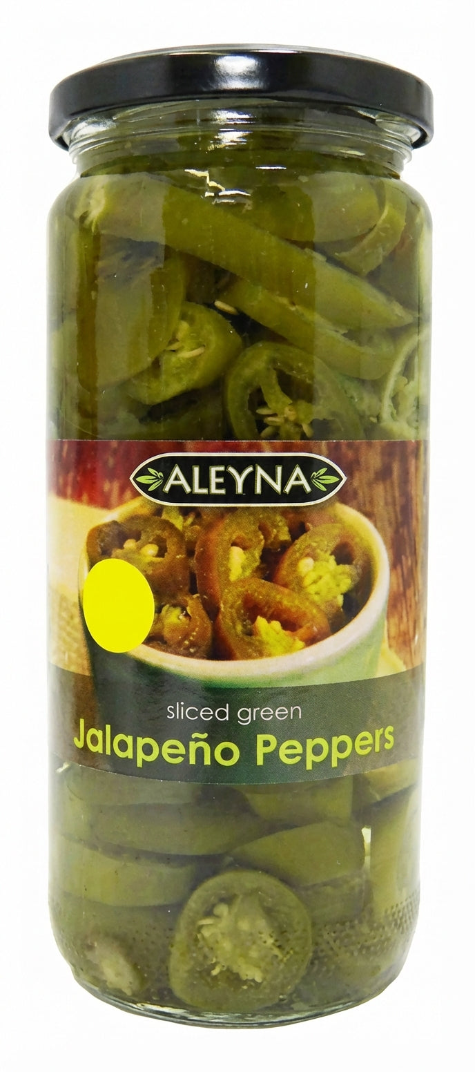 Aleyna Sliced Green Jalapenos 480G