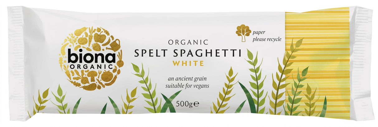 Biona White Spelt Spaghetti 500G