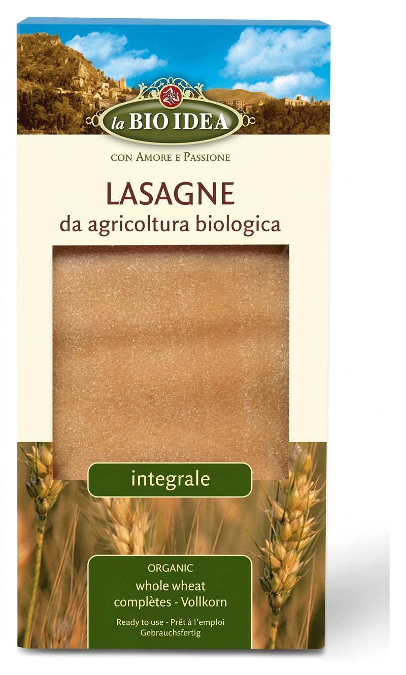 La Bio-Idea Wholewheat Lasagne 250G