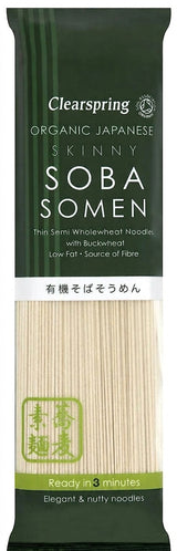 Clearspring Skinny Soba Somen Noodles 200G