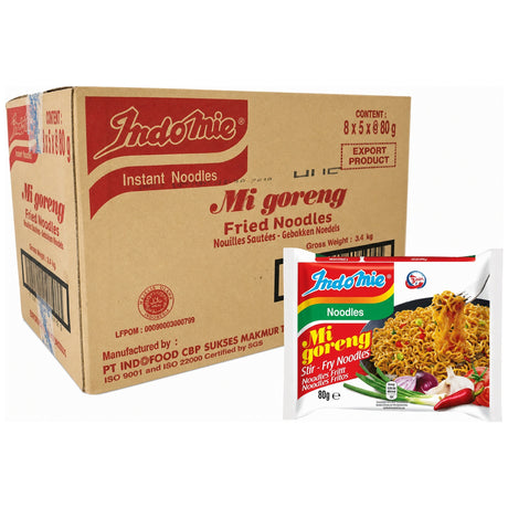 Indomie Mi Goreng Fried Noodles 80G (Case 40)