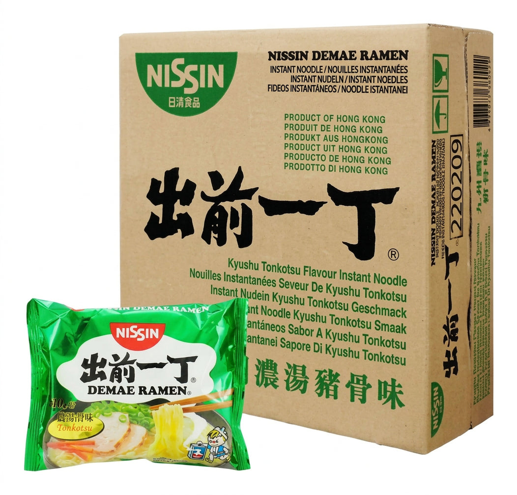 Nissin Demae Ramen Tonkotsu 100G (Case 30)