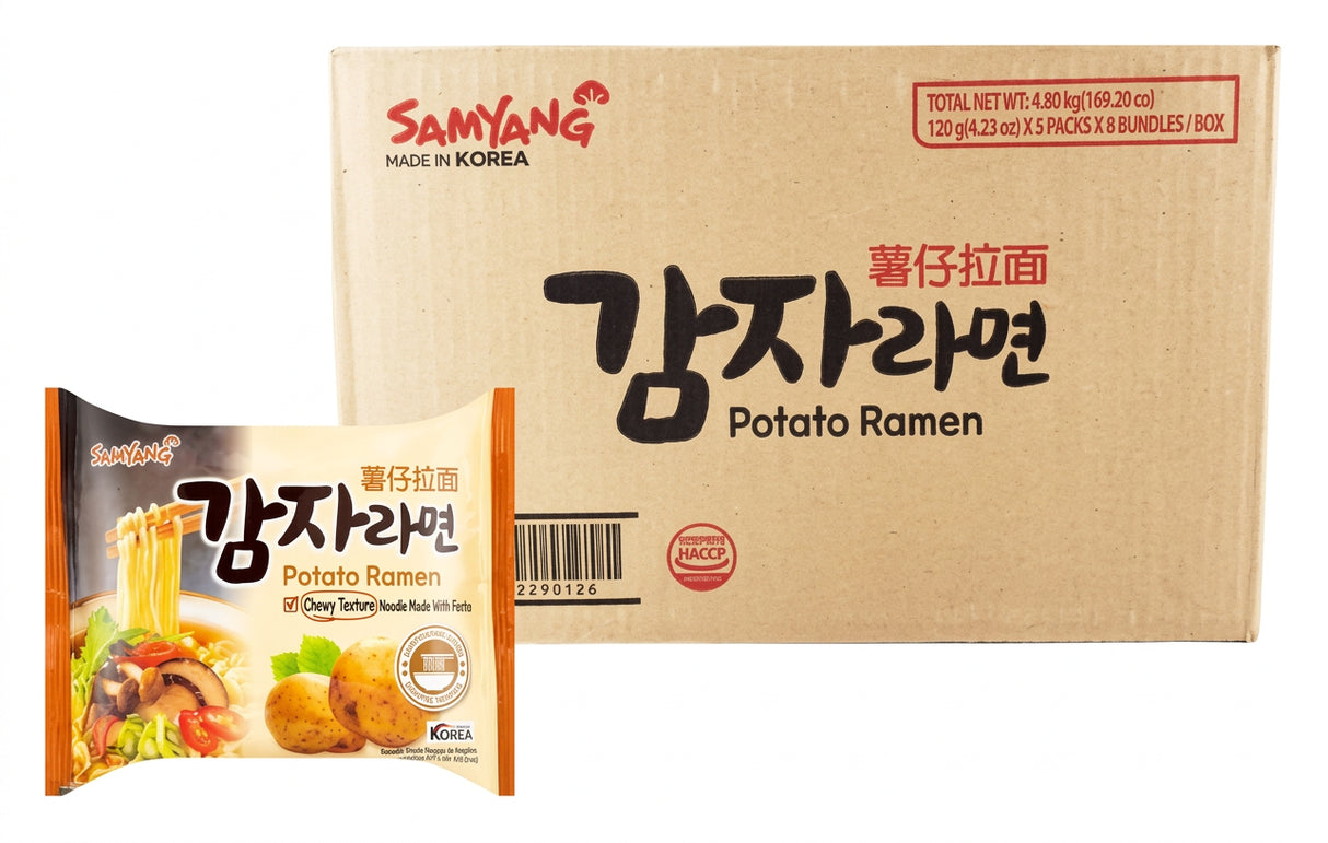 Samyang Instant Potato Ramen 120G (Case 40)