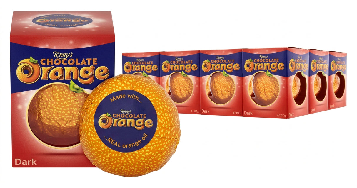 Terrys Dark Chocolate Orange 157G (Case 12)