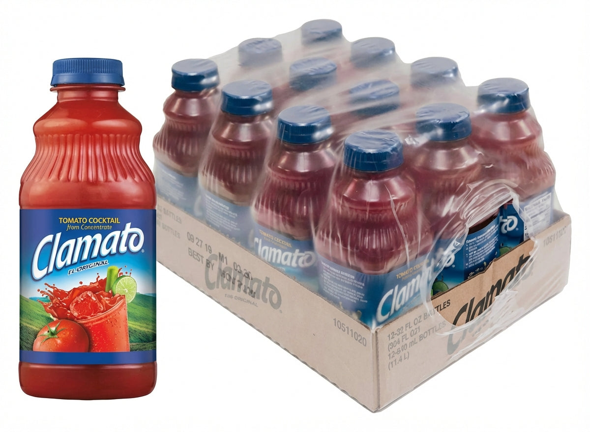 Clamato Tomato Cocktail Juice 946ML (Case 12)