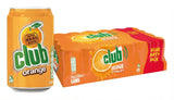 Club Cans Orange 330Ml (Case 24)