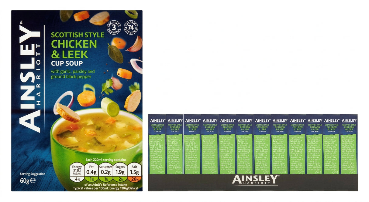Ainsley Harriott Scottish Chicken & Leek Cup 60G (Case 12)