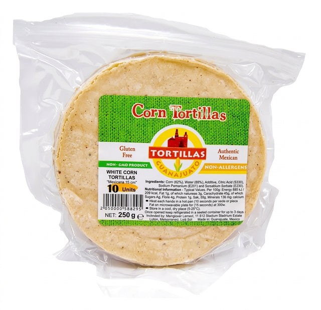 15Cm Corn Tortilla Zip-Lock 10Pcs - World Food Shop