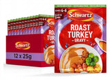 Schwartz Roast Turkey Garvy Mix 25G (Case of 12)