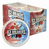 Ice Breakers DUO Strawberry Mints 3oz (Case of 8)