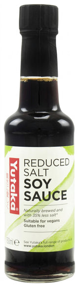 Yutaka Reduced Salt Gluten Free Soy Sauce 150ML