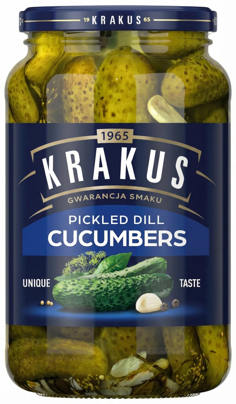 Krakus - Dill Pickled Cucumbers 920G