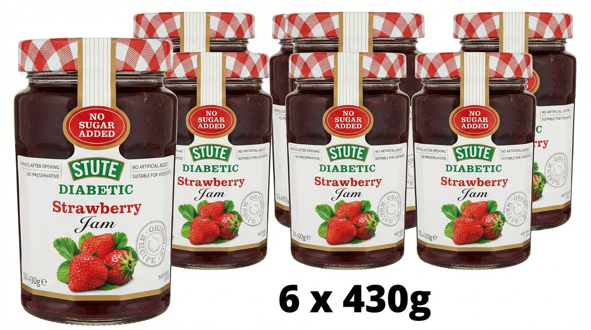 Stute Strawberry Jam 430G (Case of 6)