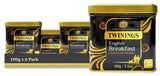 Twinings English Breakfast Loose Tin 100G (Case of 6)