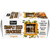 Olina's Gluten Free Simply Seed Crackers 'Original' 80G