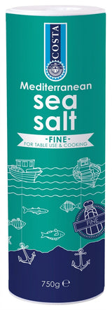 Costa Fine Sea Salt 750G