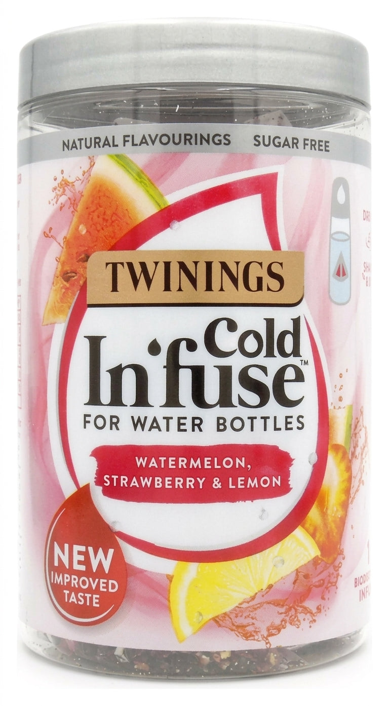 Twinings Cold Infuse Watermelon, Strawberry & Lemon 12s