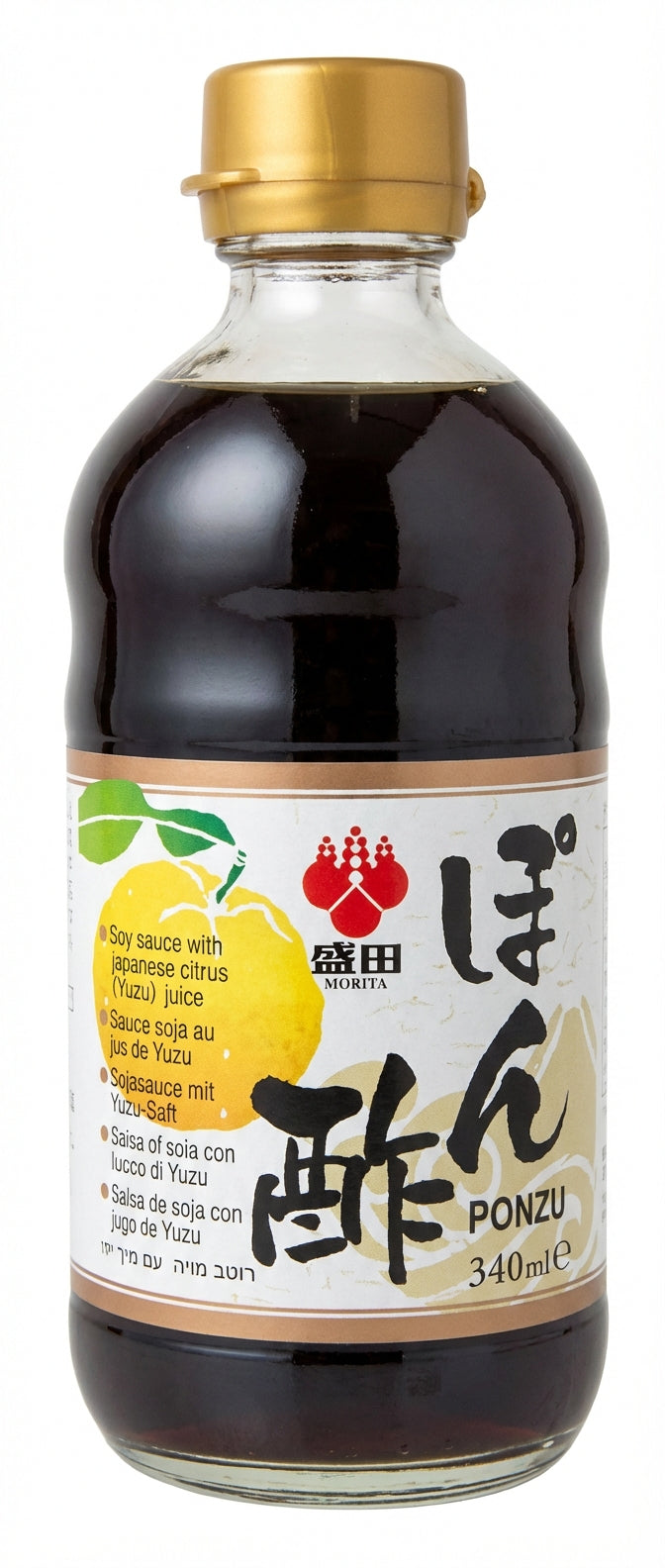 Morita Ponzu - Citrus Flavoured Soy Sauce 340ML (Case of 12)