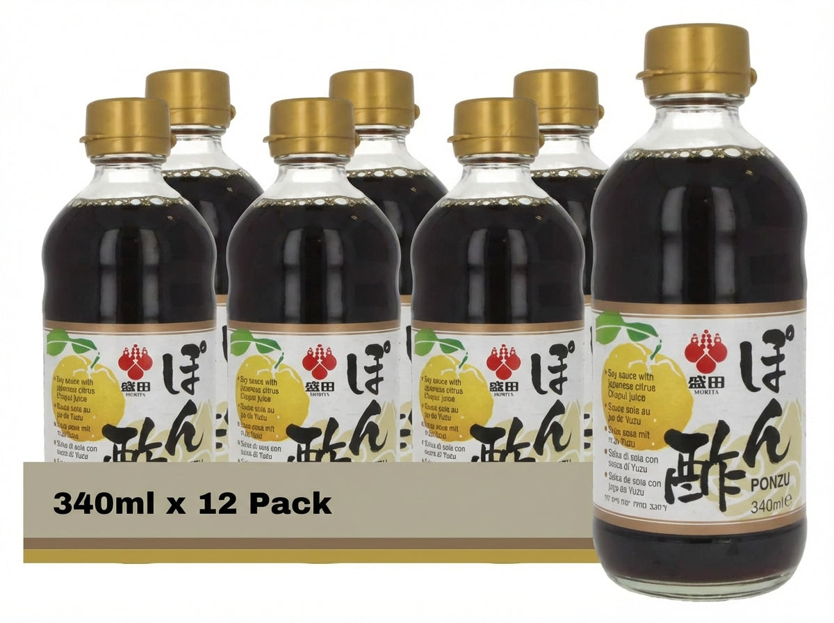 Morita Ponzu - Citrus Flavoured Soy Sauce 340ML (Case of 12)