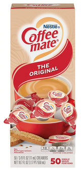 Coffee Mate Single Serve Creamer Original 50s 0.375oz **Expiry Jun 2024**