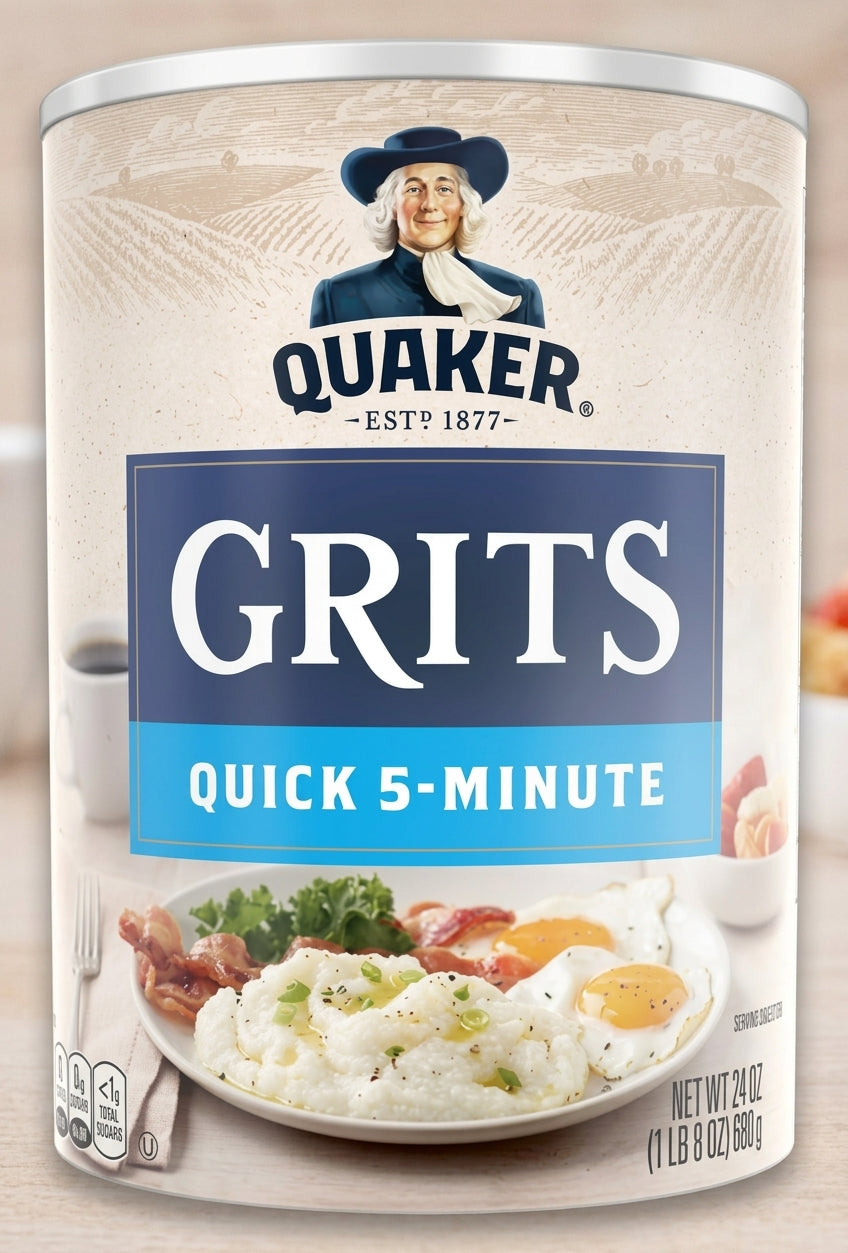 Quaker Quick 5-Minute Grits 24oz 680G