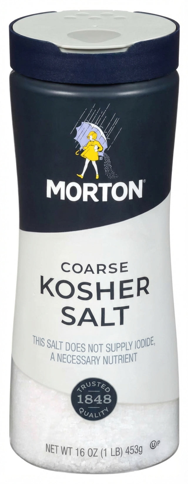 Morton Coarse Kosher Salt 16oz (453G)