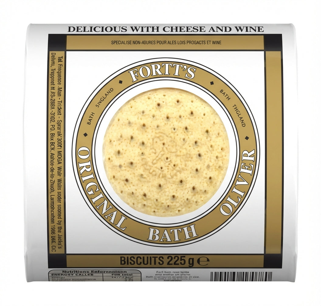 Fortt's  Bath Oliver Biscuits 225G