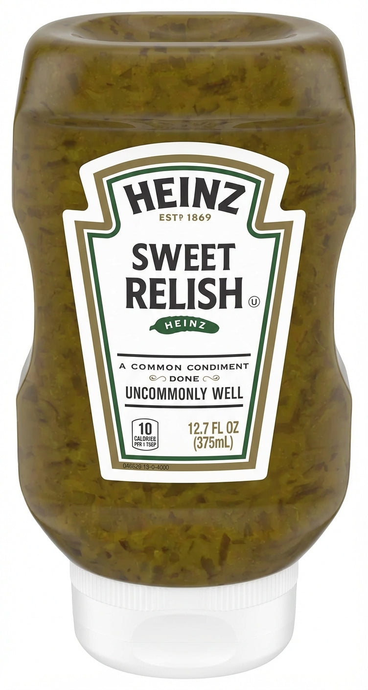 Heinz Squeeze Sweet Relish 12.7oz (375ml)