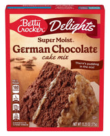 Betty Crocker German Chocolate Cake Supermoist 375G