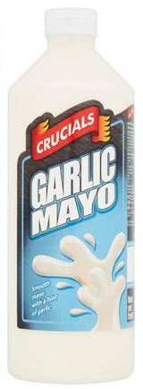 Crucial Garlic Mayonnaise Squeezy Sauce 1L