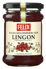 Felix Lingonsylt – Wild Lingonberry Jam 283G (Case of 8)