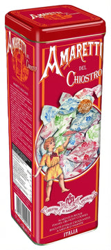 Amaretti Chiostro Crunchy in Tall Tin 175G