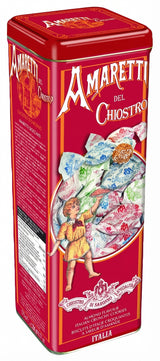 Amaretti Chiostro Crunchy in Tall Tin 175G