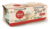 CJ Microwavable White Cooked Rice 6x210G **Expiry Mar 2025**