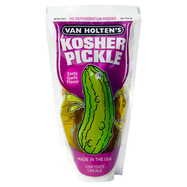 Van Holtens Large Pickle - Kosher Garlic