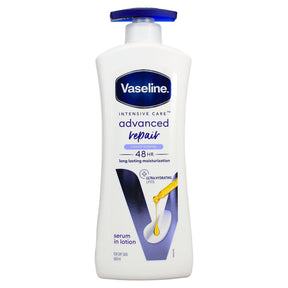 Vaseline Body Lotion Advanced Repair With Pump 600ML