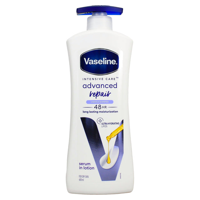 Vaseline Body Lotion Advanced Repair With Pump 600ML